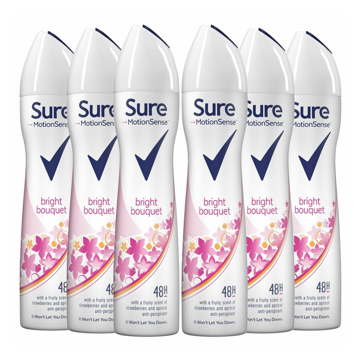 Sure Motion Sense Bright Bouquet 250ml