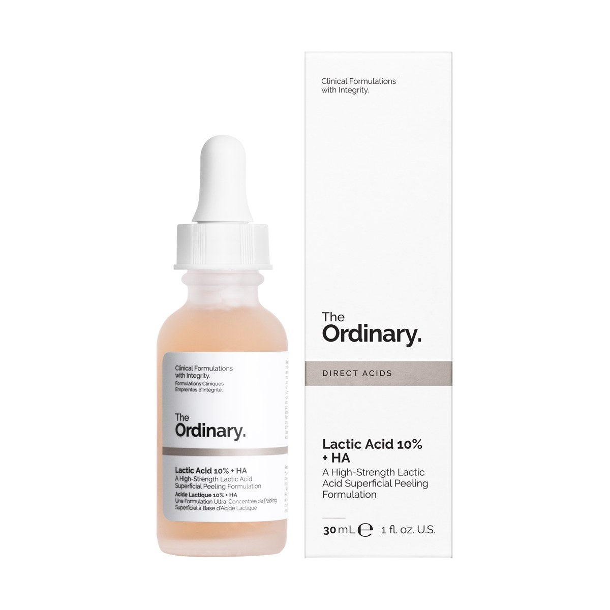 The Ordinary Lactic Acid + Ha Serum