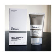 The Ordinary Vitamin C Suspension + Ha Spheres Moisturizer