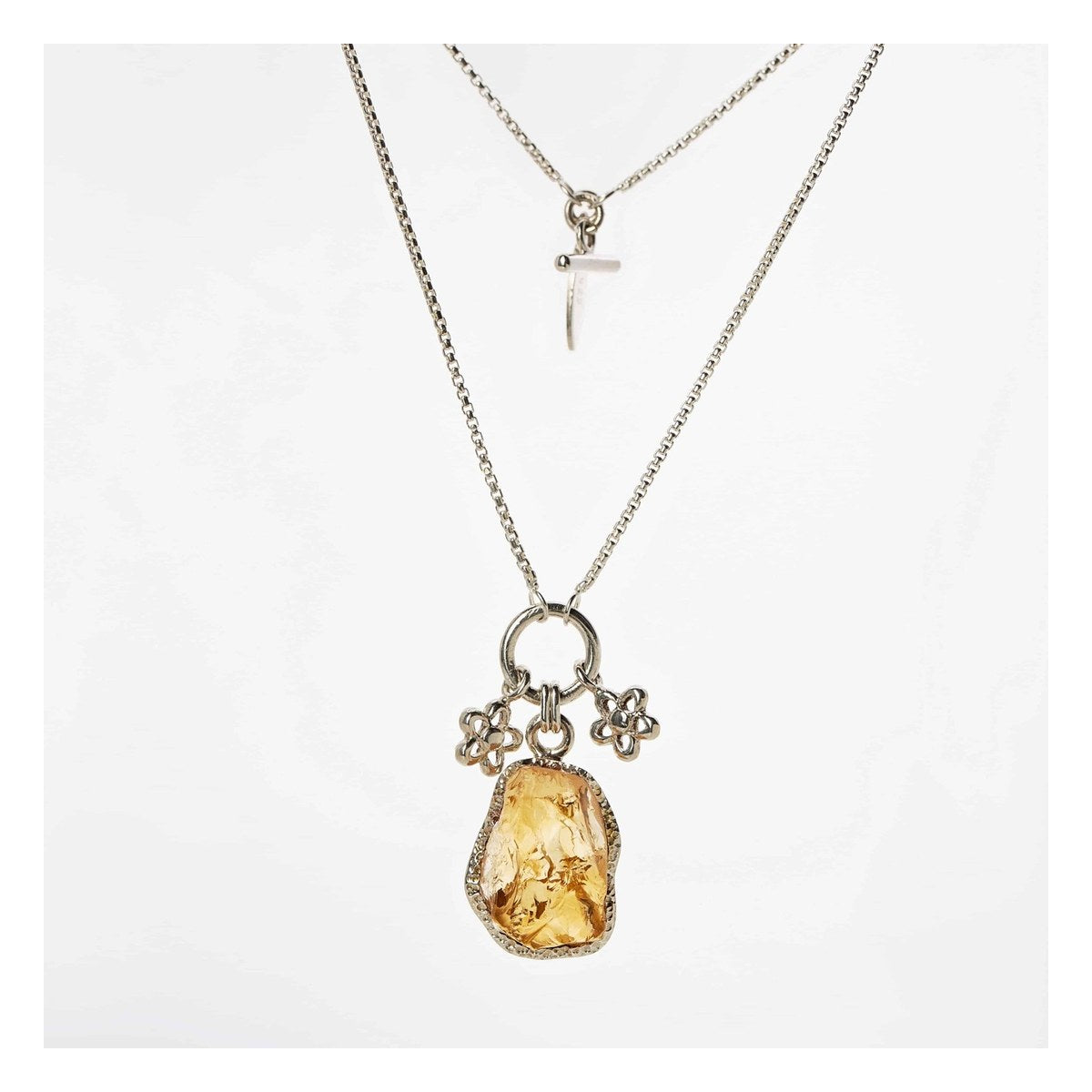 Two in One Chain with Charm