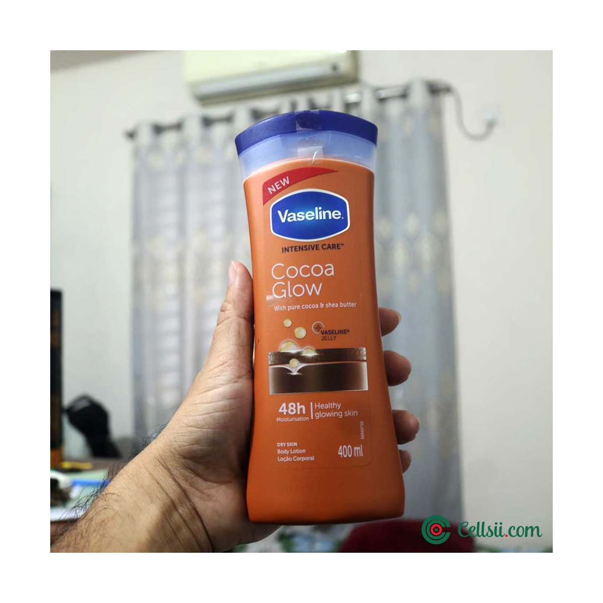 Vaseline Cocoa Glow Body Lotion 400ml