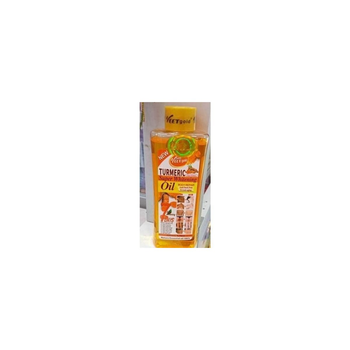 Veet Gold Tumeric Super Whitening Oil 200ml