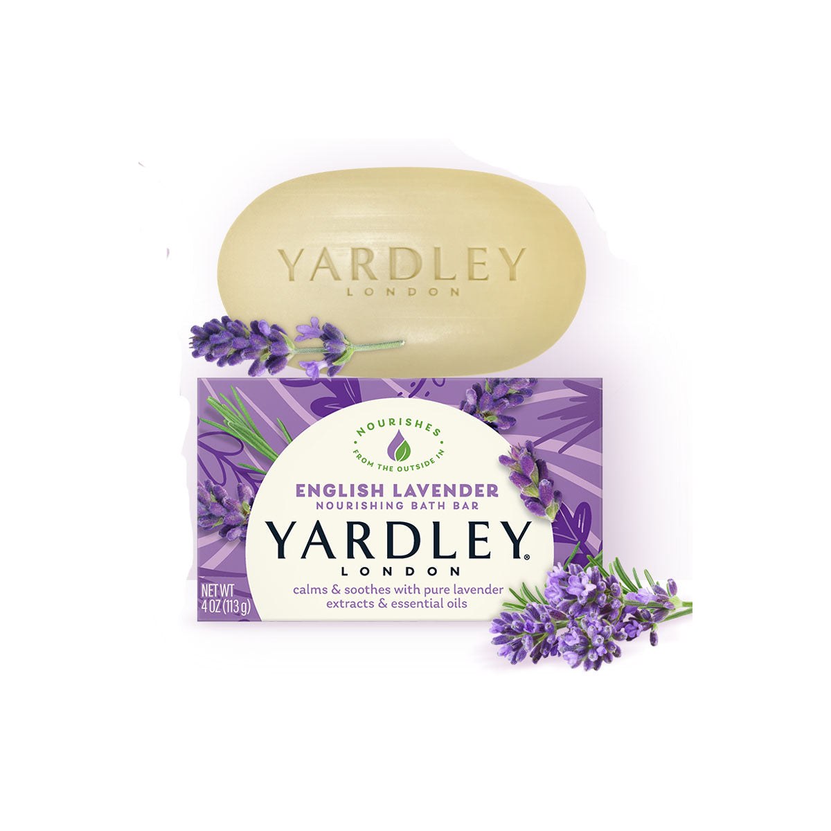Yardley English Lavender Bar Soap Pack 4 480g